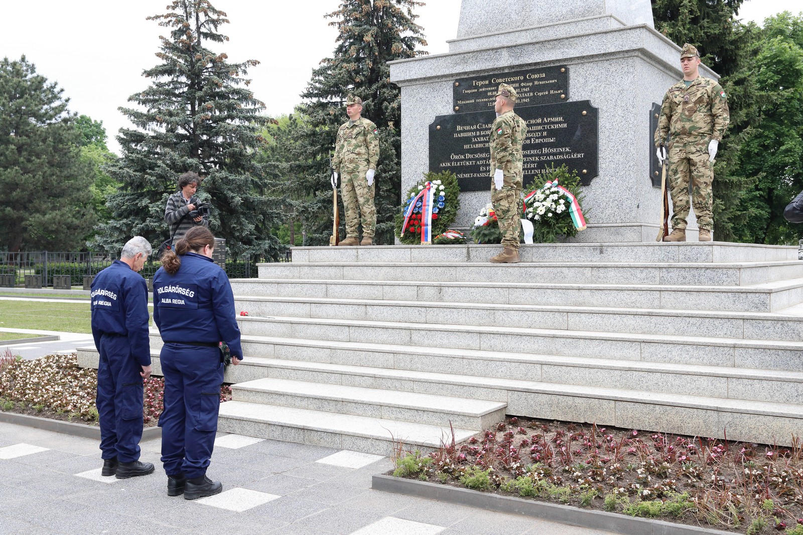 Néma koszorúzások az Európa Napon 2019